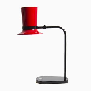 Red Tuba Lamp by Miguel Reguero