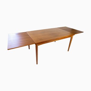 Danish Teak Dining Table with Extensions, 1960s