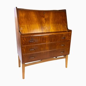 Secretaire in teak, Danimarca, anni '60