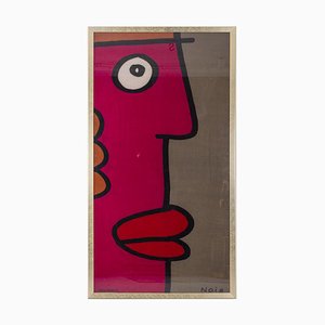 Thierry Noir, tela estampada, años 90