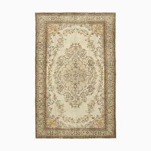 Alfombra turca vintage en beige