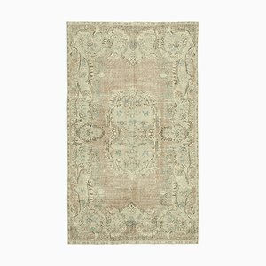 Alfombra turca vintage en beige