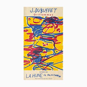 Expo 85, La Hune, Oriflammes par Jean Dubuffet