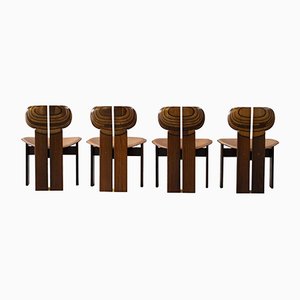Africa Dining Chairs by Afra & Tobia Scarpa for Maxalto, 1975, Set of 4