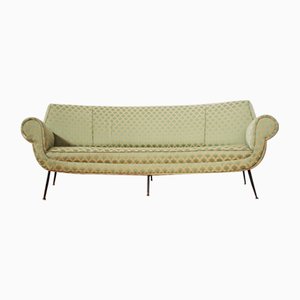 Geschwungenes Sofa von Gigi Radice, 1950er