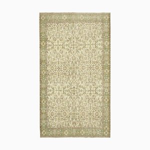 Beige Turkish Vintage Area Rug