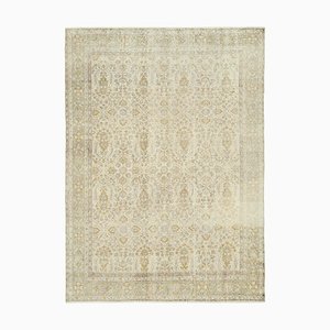 Beige Turkish Vintage Area Rug