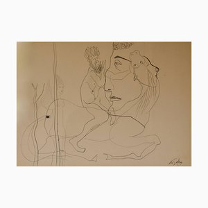 Homme à Cheval Abstrait, Début 20ème Siècle, George De Goya, 1935