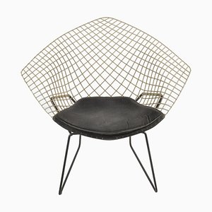 White Diamond Chair attributed to Harry Bertoia for Knoll
