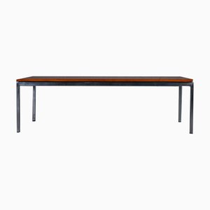 Mesa auxiliar de palisandro de Florence Knoll para Knoll Inc / Knoll International, años 70