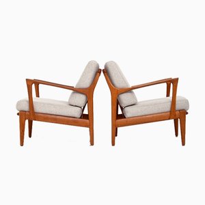 Kuba Lounge Chairs by Bertil Fridhagen for Bröderna Andersson, Set of 2