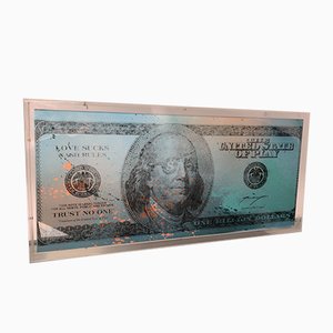 Escultura Billion Dollar Bill de Max Wiedemann, 2015