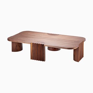 Walnut Caravel Center Table by Collector