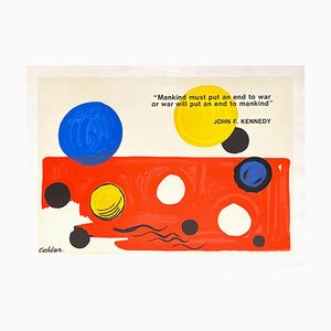Póster Sane Anti Nuclear de Alexandre Calder