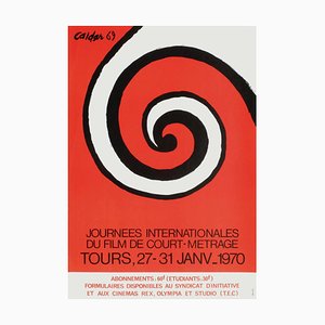 Póster de la Expo 70 Journées Internationales du Film CM de Alexandre Calder