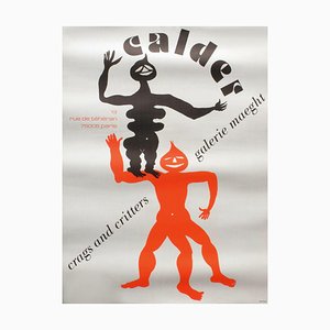 Póster de la Expo 75 Galerie Maeght 2 de Alexandre Calder