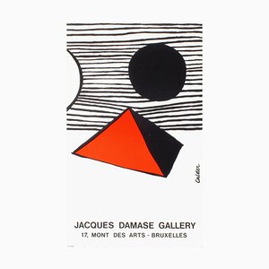 Affiche Expo 78 Jacques Damase Gallery par Alexandre Calder