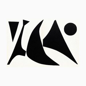 DLM113 Stabile Noir au Point par Alexandre Calder