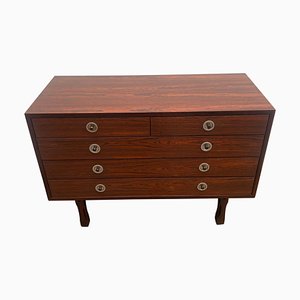 Mid-Century Italian Wooden Chest of Drawers