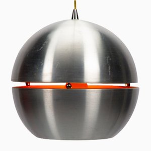 Lámpara colgante era espacial con globo de hendidura