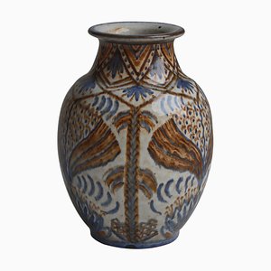Vase par Gertrud Kudielka pour Hjort Ceramics Workshop, Danemark, 1930s