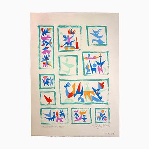 Leo Guida, Kleines Archiv, Original-Artworks, 1988