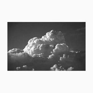 Zen Cloud Skyscape en Noir et Blanc, Impression Giclée en Édition Limitée, 2021