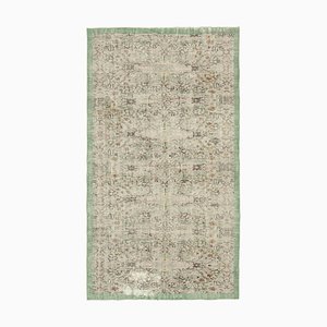 Beige Turkish Vintage Area Rug