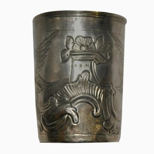 Bicchiere in argento di Royal Russia. 1786