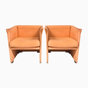 Lounge Chairs by Mario Bellini for Cassina, 1970s, Set of 2