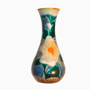 Vase Décor Tibétain par Giuseppe Mazzotti Albisola, 1950