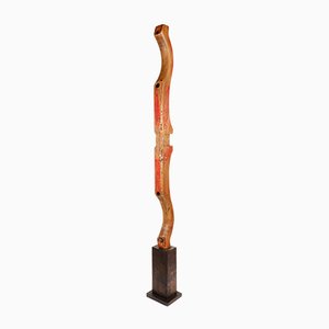 Rolf Hans, Large Totem VIII, 1992, Scultura in legno, Poetry of Things