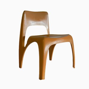 Side Chair by Preben Fabricius for Interplast, 1970s