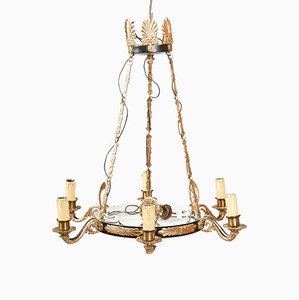 Antique Brass Chandelier