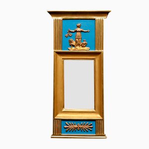 Vintage Gustavian Wood Gustavian Mirror