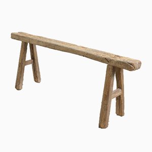 Banc Cochon Antique en Orme