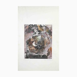 Peter Dischlet, Abstract Composition, 1973, Original Watercolor