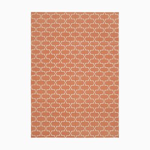 Orange Dhurrie Rug