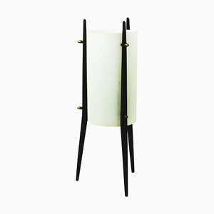 Lampada da tavolo in teak di U. & Ö. Kristiansson per Luxus