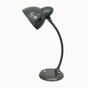 Lampe de Bureau Bauhaus Industrielle en Gris, 1930s