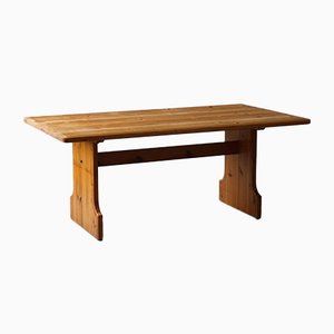 Rectangular Dining Table in Pine by Carl Malmsten for Karl Andersson & Søn