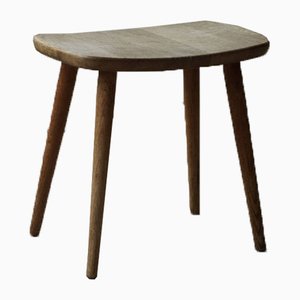 Tabouret Modèle Palle Vintage en Chêne Massif par Yngve Ekström, Suède, 1950s