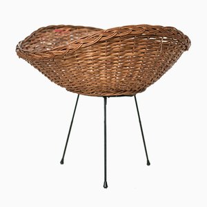 Wicker Magazine Rack