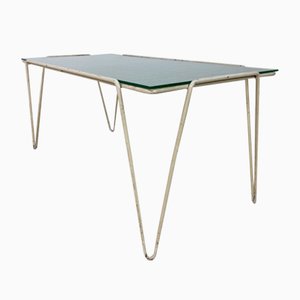 Vintage Modern Coffee Table with Hairpin Legs, 1950s