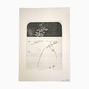 Leo Guida, The Lonely, 1972, Original Etching
