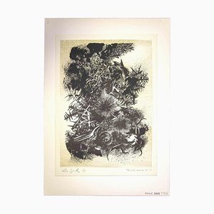 Leo Guida, Seabed, 1970s, Original Drawing