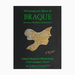 Expo 79 Galerie Michel de l'Ormeraie Poster, Bijoux de Braque, Georges Braque