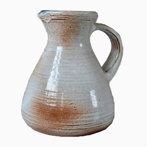 Stoneware Pitcher by Jeanne & Norbert Pierlot for Puisaye