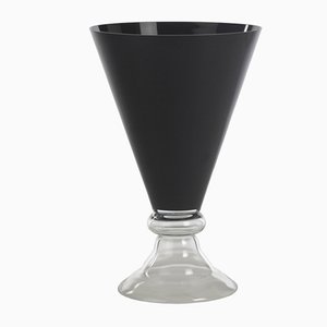 New Romantic Black Glass Cup from VGnewtrend