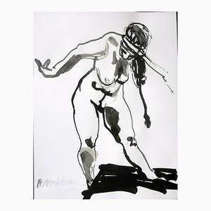 Staand Naakt (Standing Nude) by Wim van Broekhoven